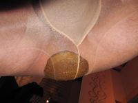 Scat in Nylonhose