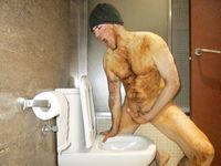 PRIMATE scat boy shitman