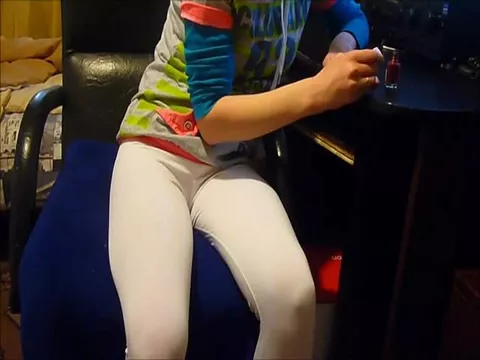 Pissed In Her Yoga Pants