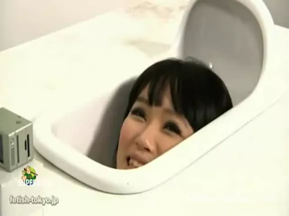 Real Japanese human toilet